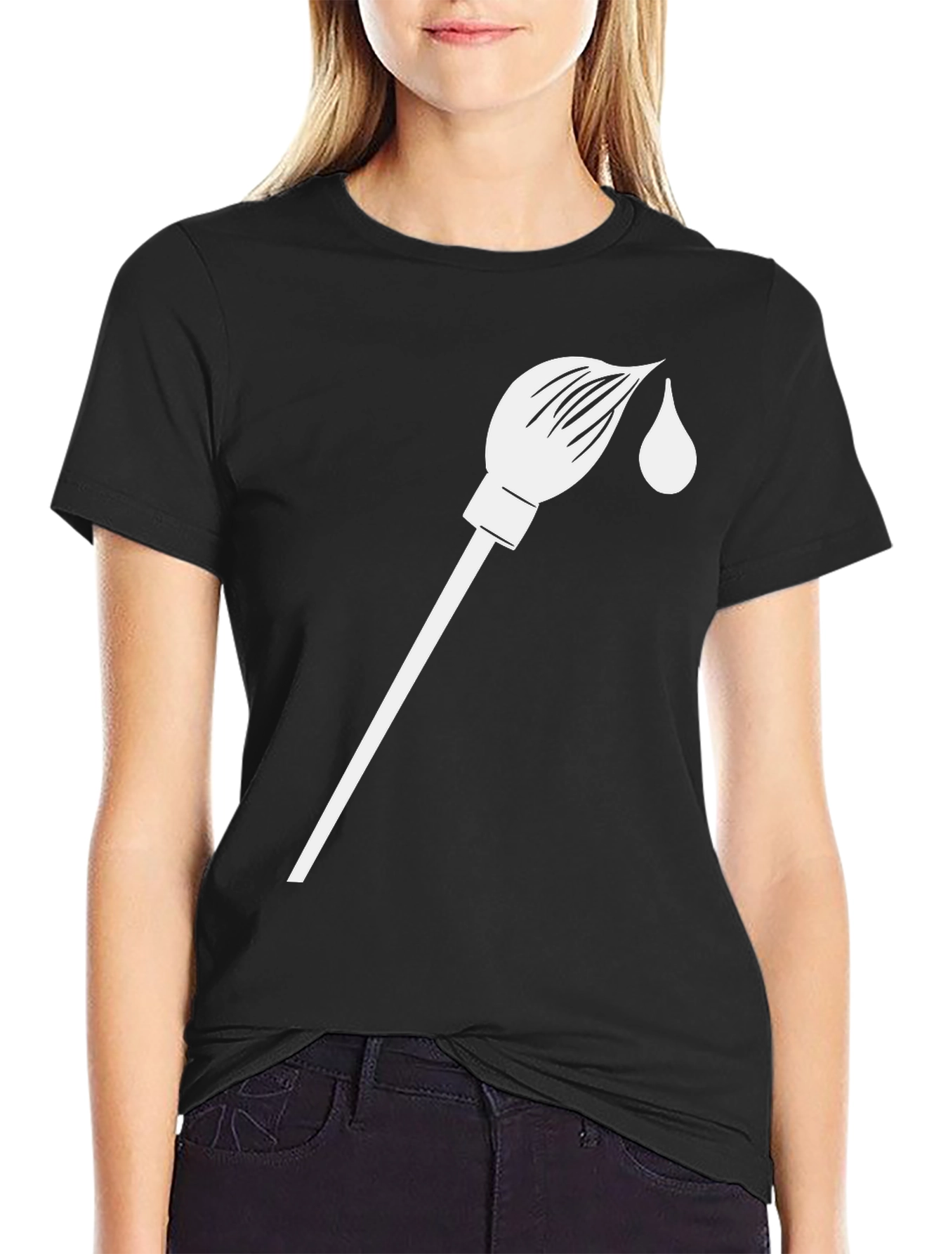 Paint Brush T-Shirt - Artist Style