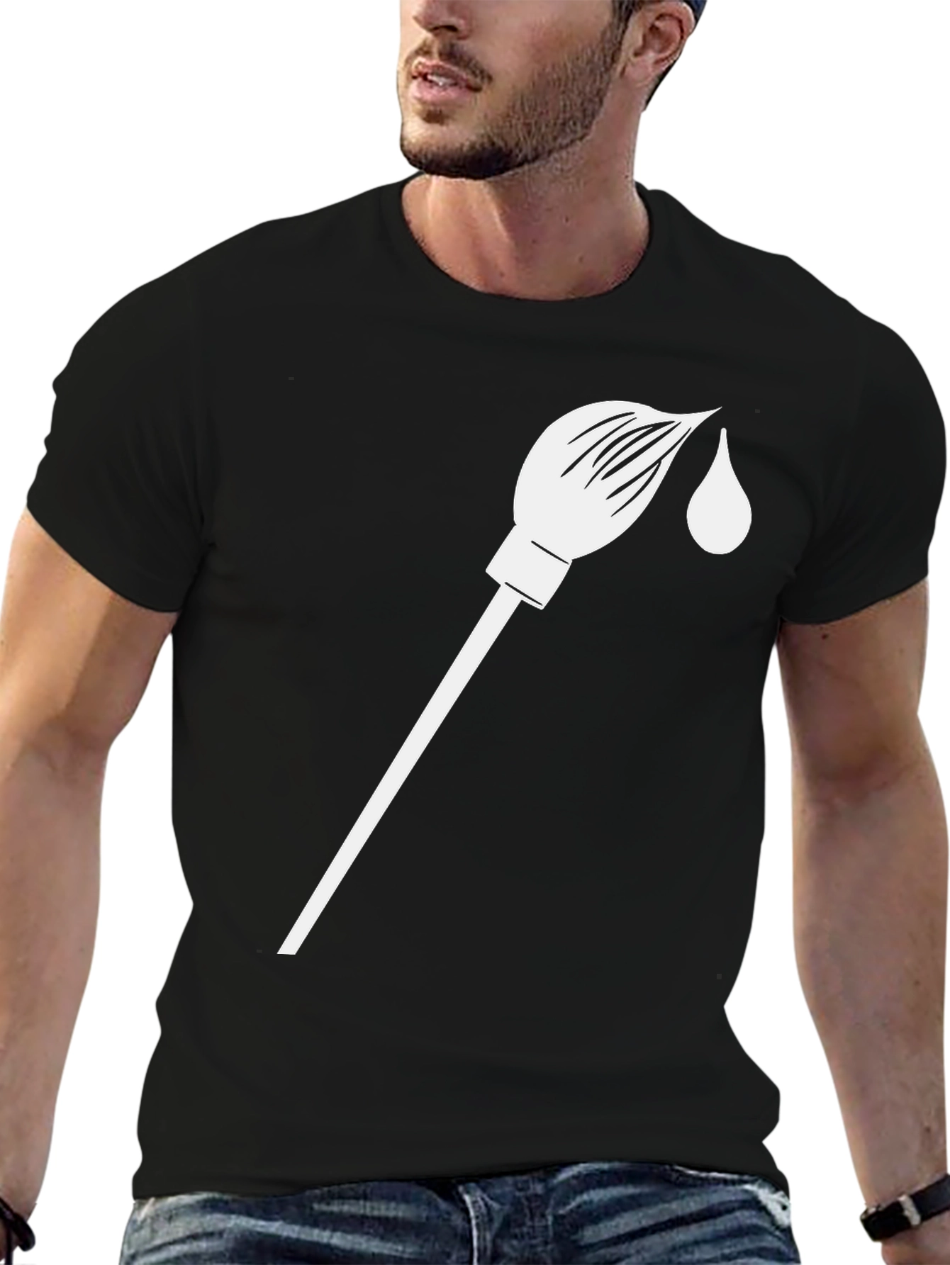Paint Brush T-Shirt - Artist Style