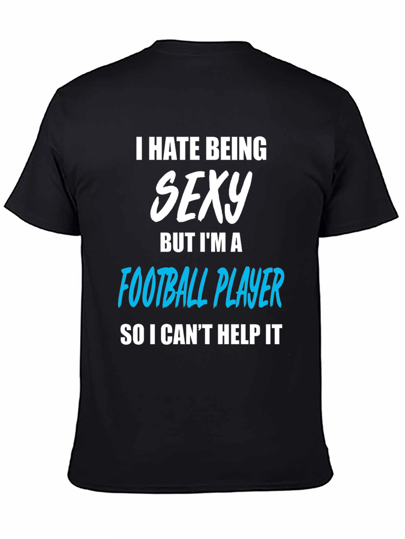 Funny Football Player Graphic T-Shirt