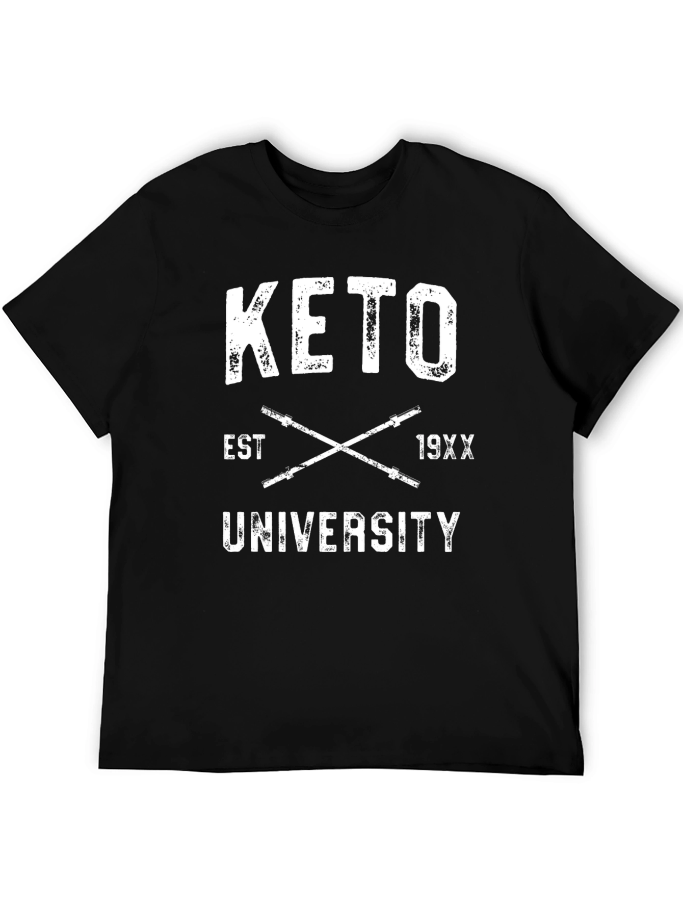 Keto University T-Shirt - Black Graphic Tee
