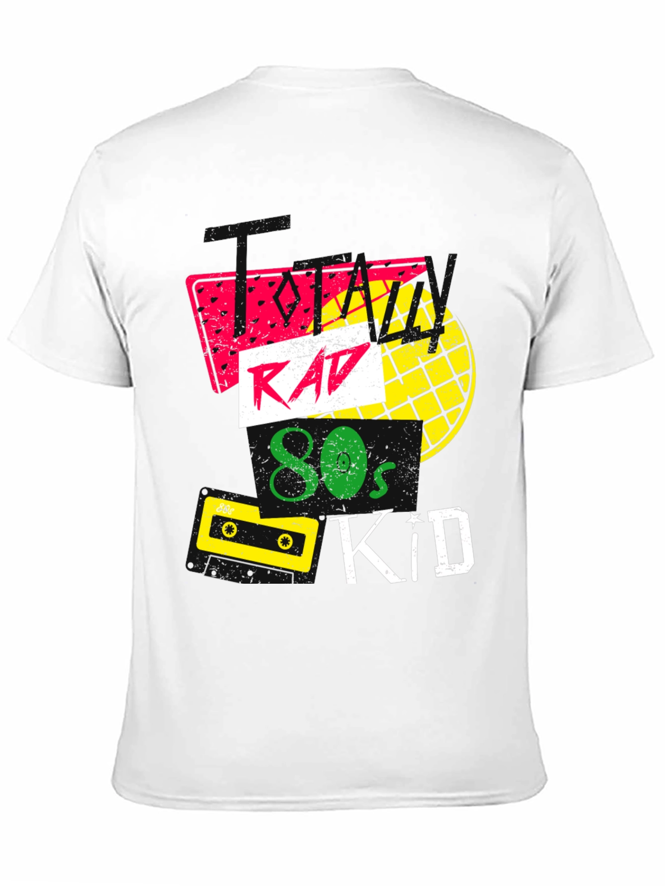Totally Rad 80s Kid T-Shirt - Retro Style