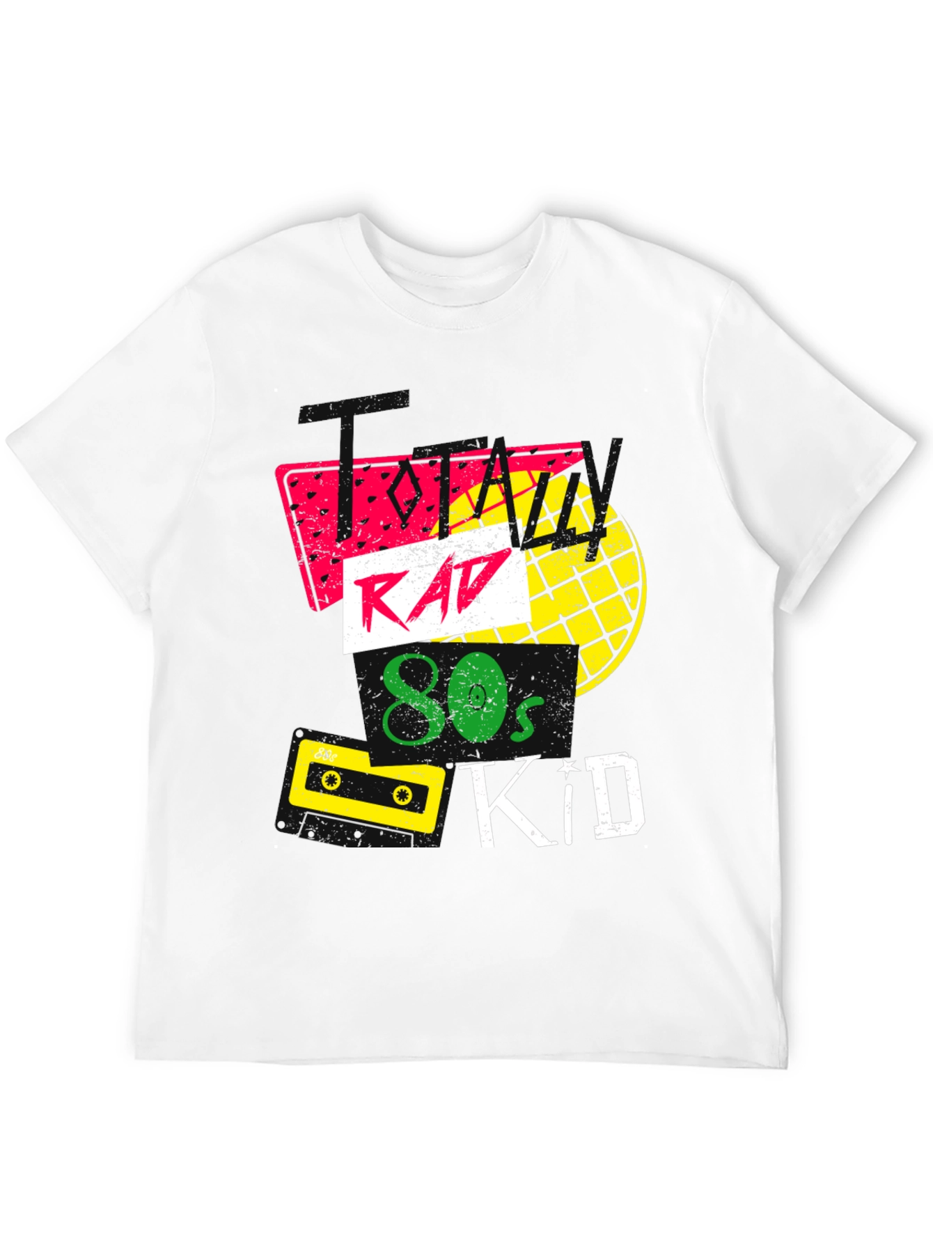 Totally Rad 80s Kid T-Shirt - Retro Style