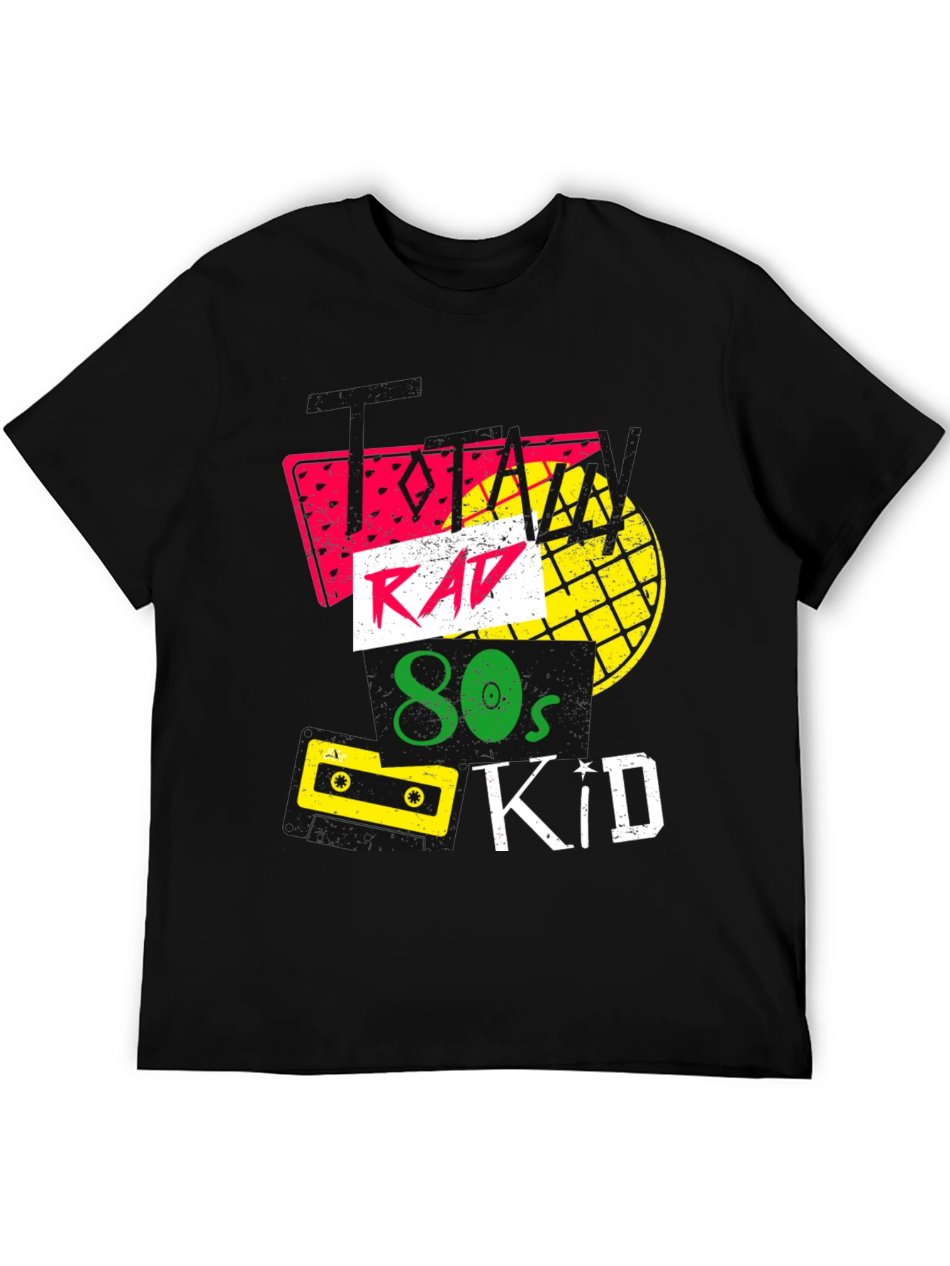 Totally Rad 80s Kid T-Shirt - Retro Style