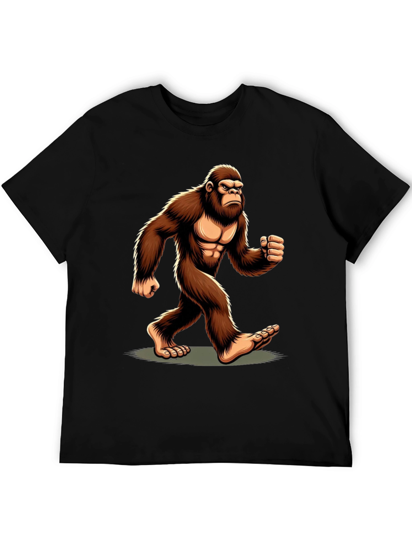 Bigfoot Graphic Tee - Cryptid Walking Funny T-Shirt