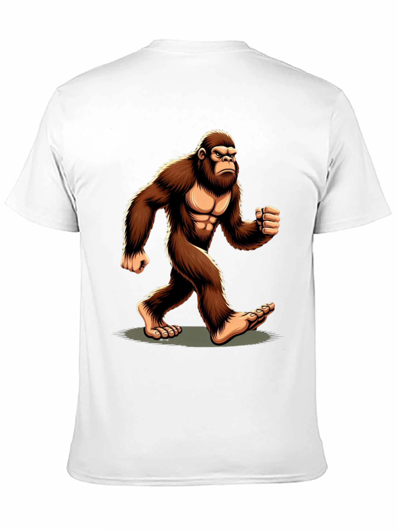Bigfoot Graphic Tee - Cryptid Walking Funny T-Shirt