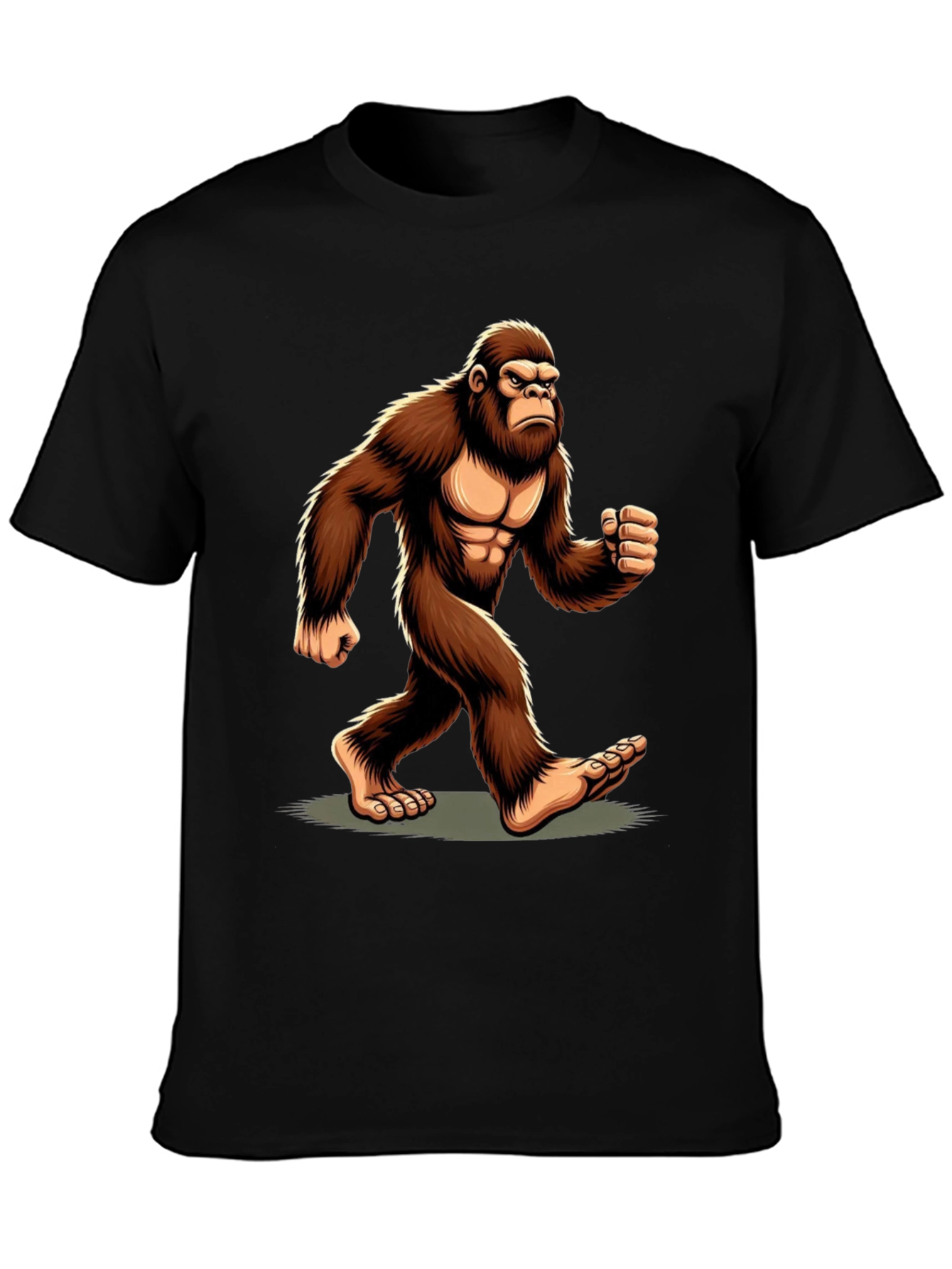 Bigfoot Graphic Tee - Cryptid Walking Funny T-Shirt