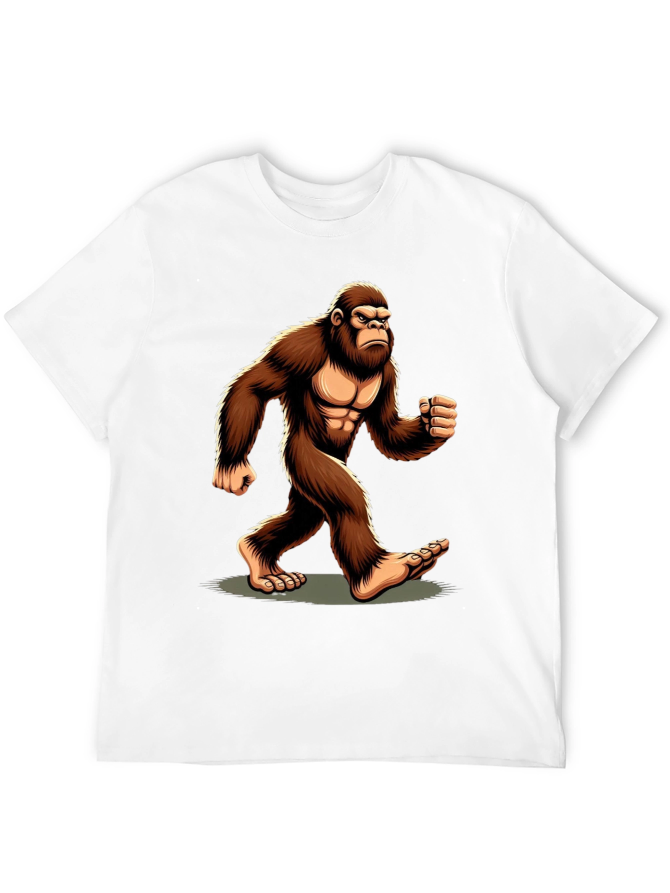 Bigfoot Graphic Tee - Cryptid Walking Funny T-Shirt