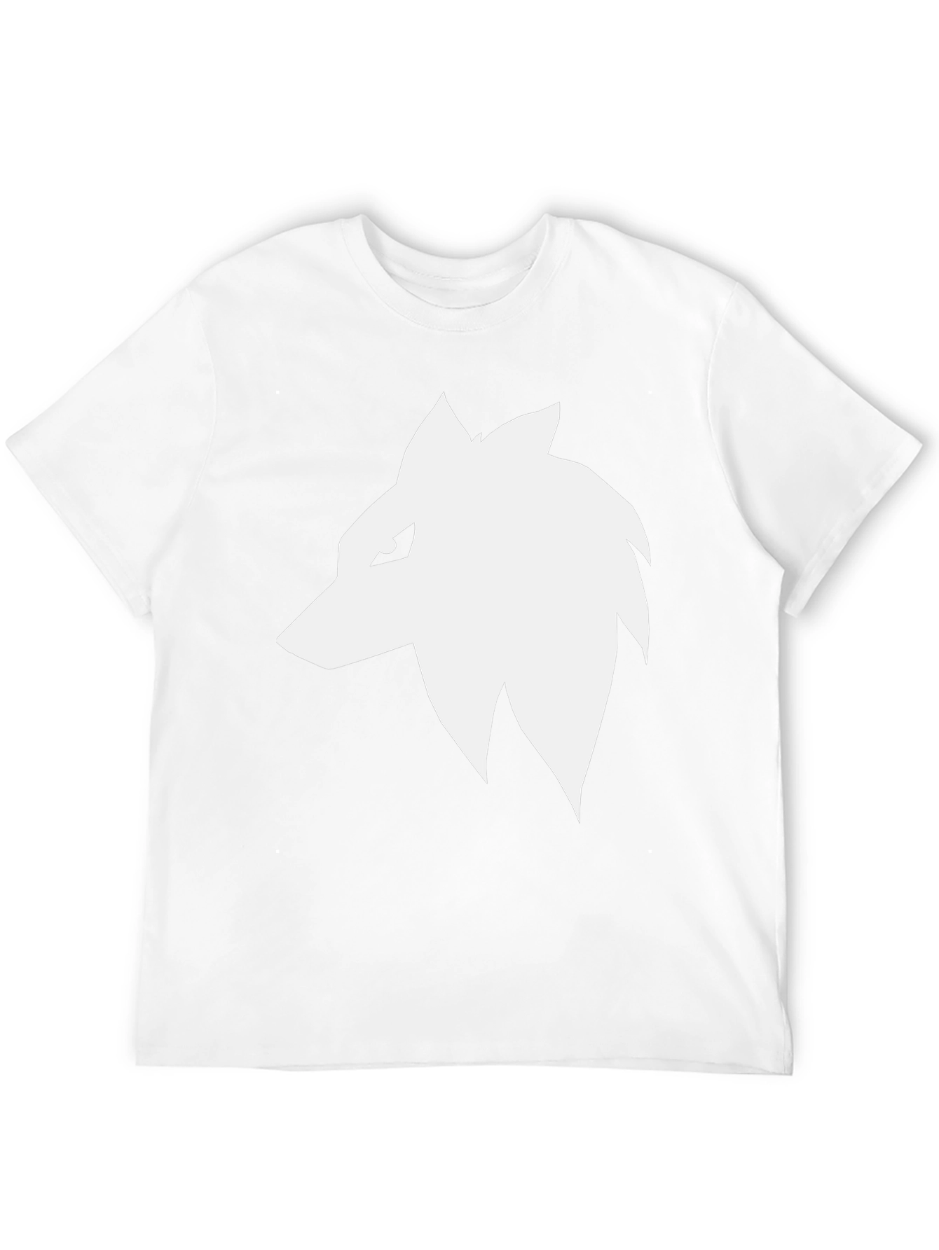 Black Wolf Head Graphic Tee