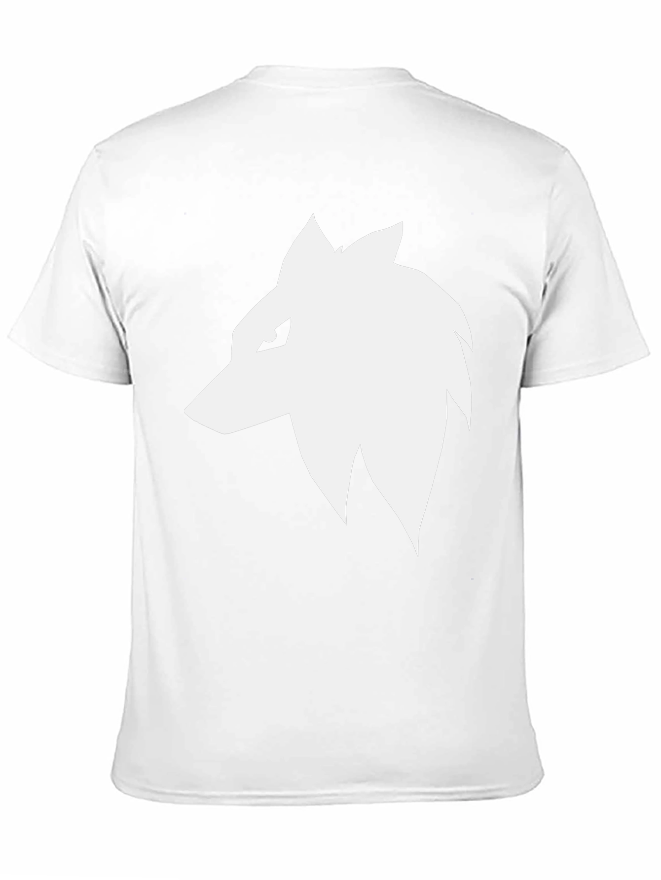 Black Wolf Head Graphic Tee