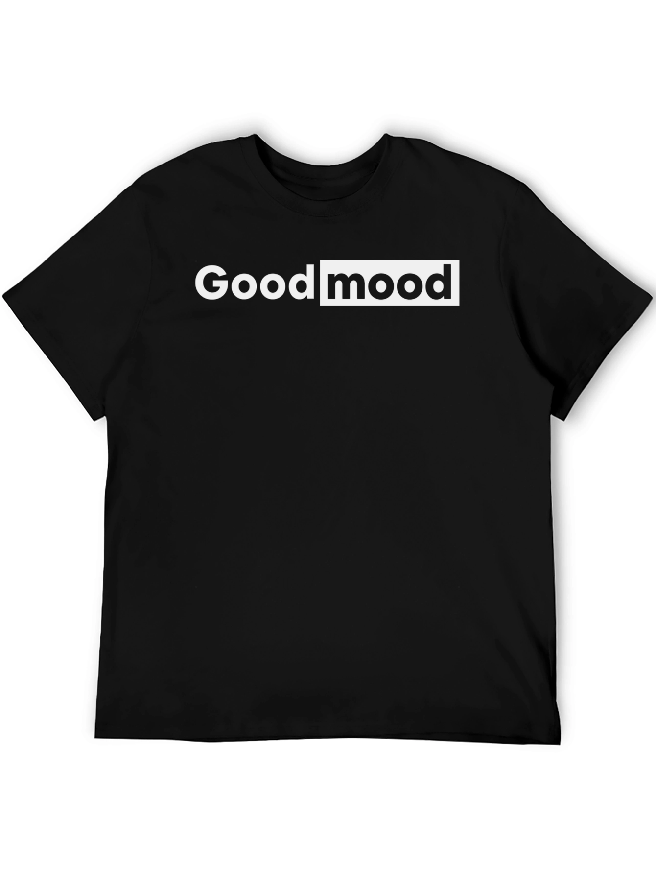 Good Mood Black Graphic Tee