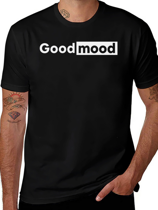 Good Mood Black Graphic Tee