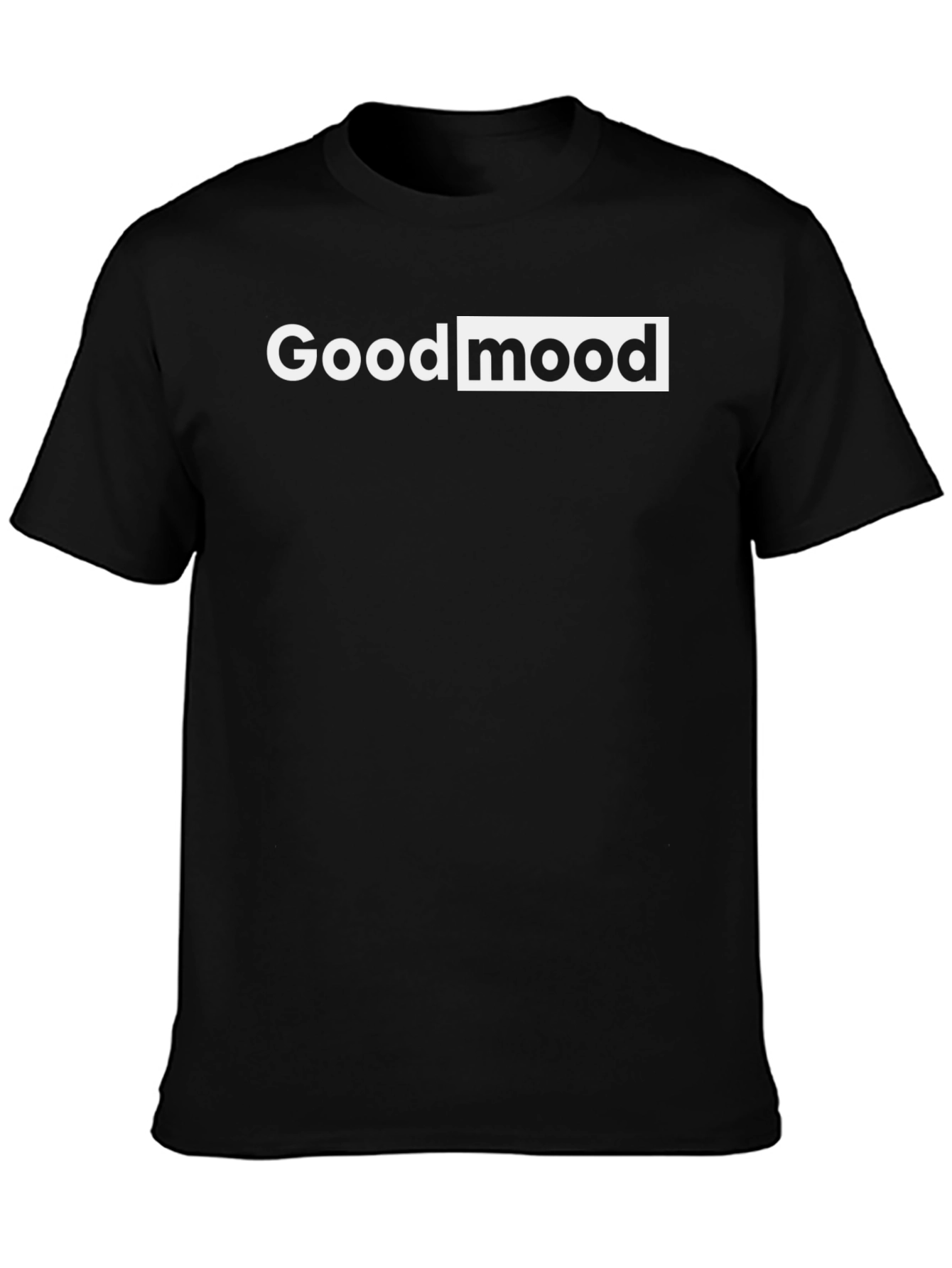 Good Mood Black Graphic Tee