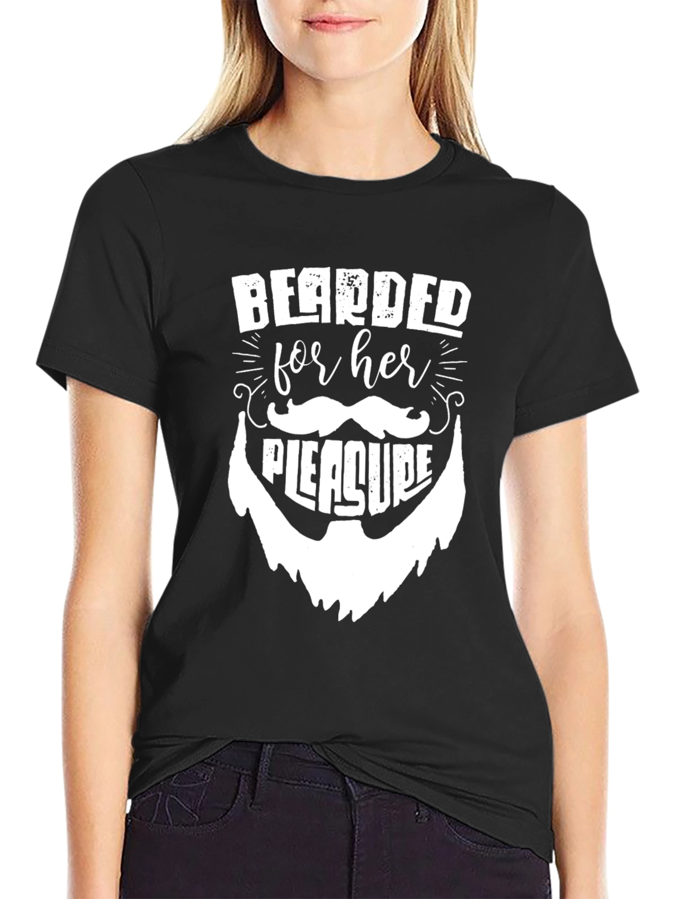 Bearded for Her Pleasure Graphic Tee
