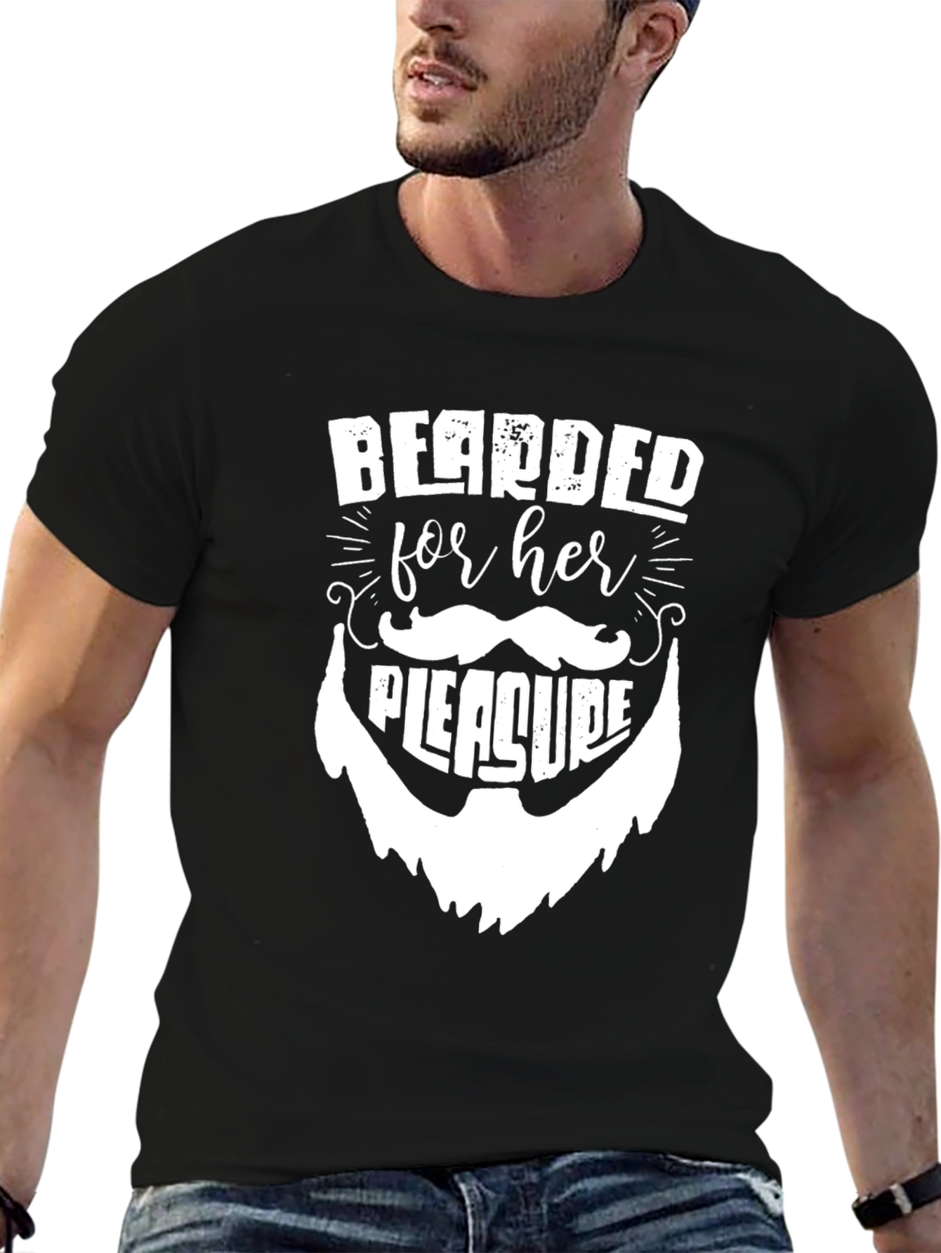 Bearded for Her Pleasure Graphic Tee