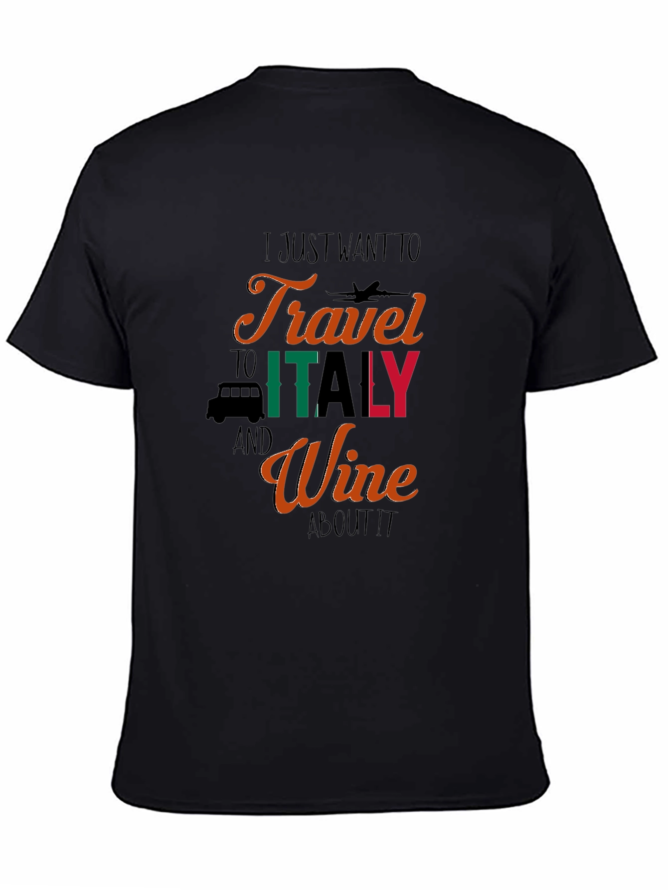 Travel to Italy Wine T-Shirt