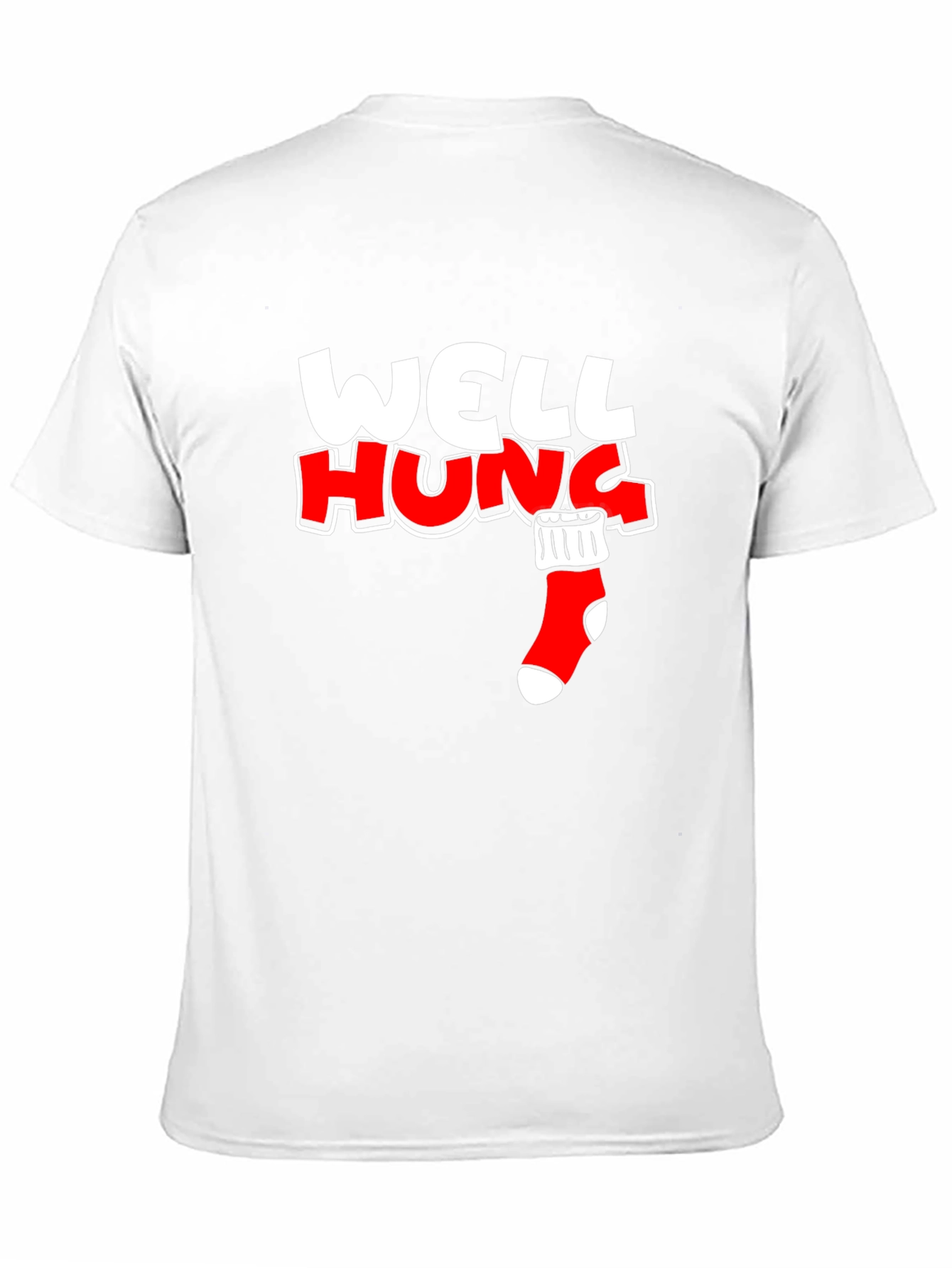 Well Hung Stocking Graphic Tee