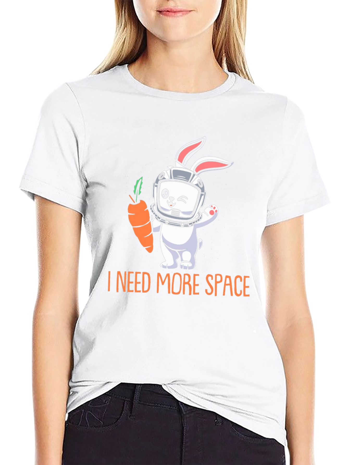 I Need More Space Rabbit Astronaut T-Shirt