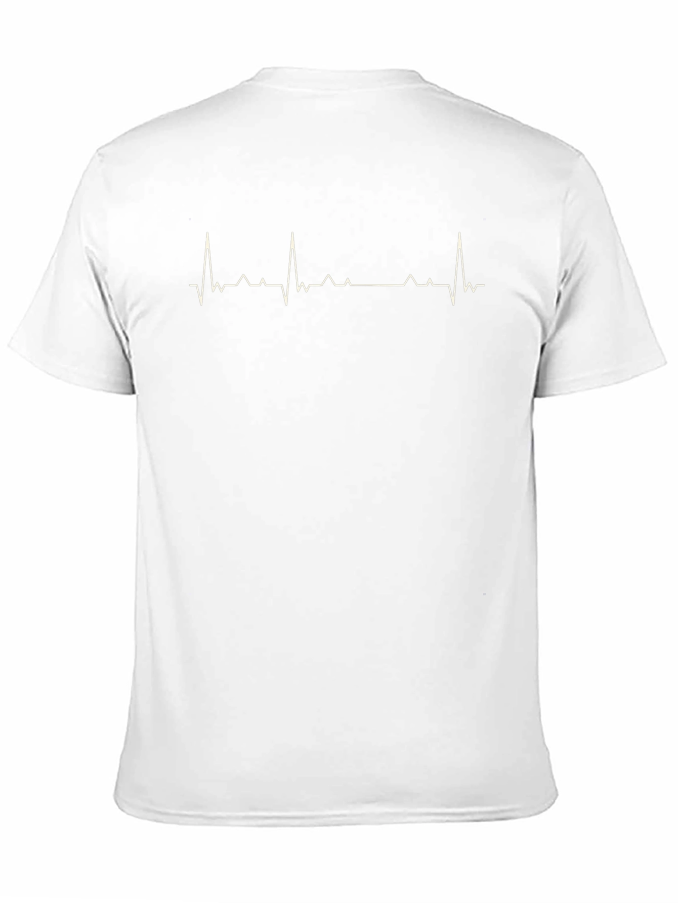 Heartbeat Graphic Black T-Shirt