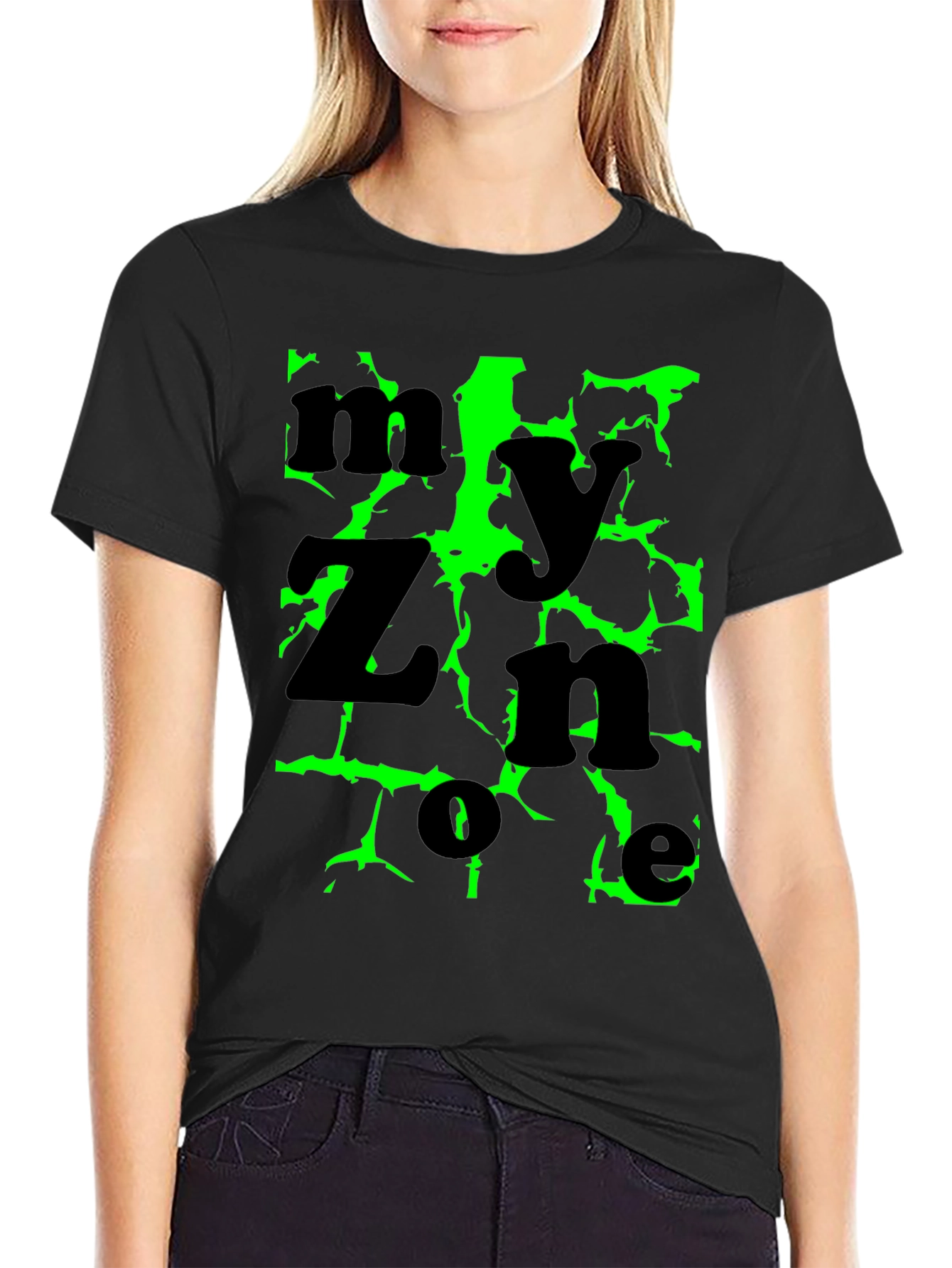 My Zone Graphic Print Mens T-Shirt