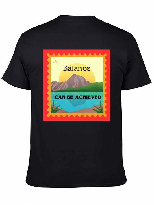 Balance Can Be Achieved Graphic T-Shirt