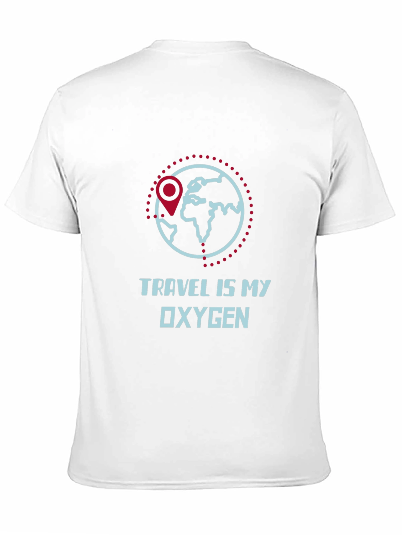 Travel Is My Oxygen Graphic Tee