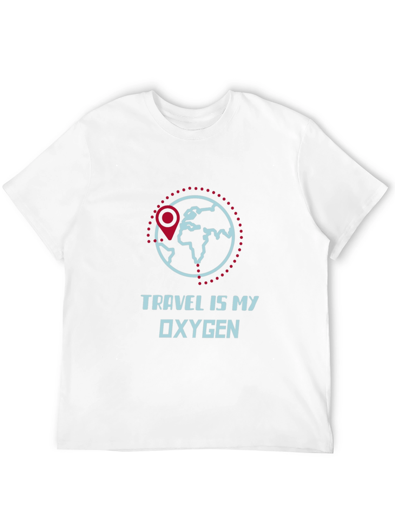 Travel Is My Oxygen Graphic Tee