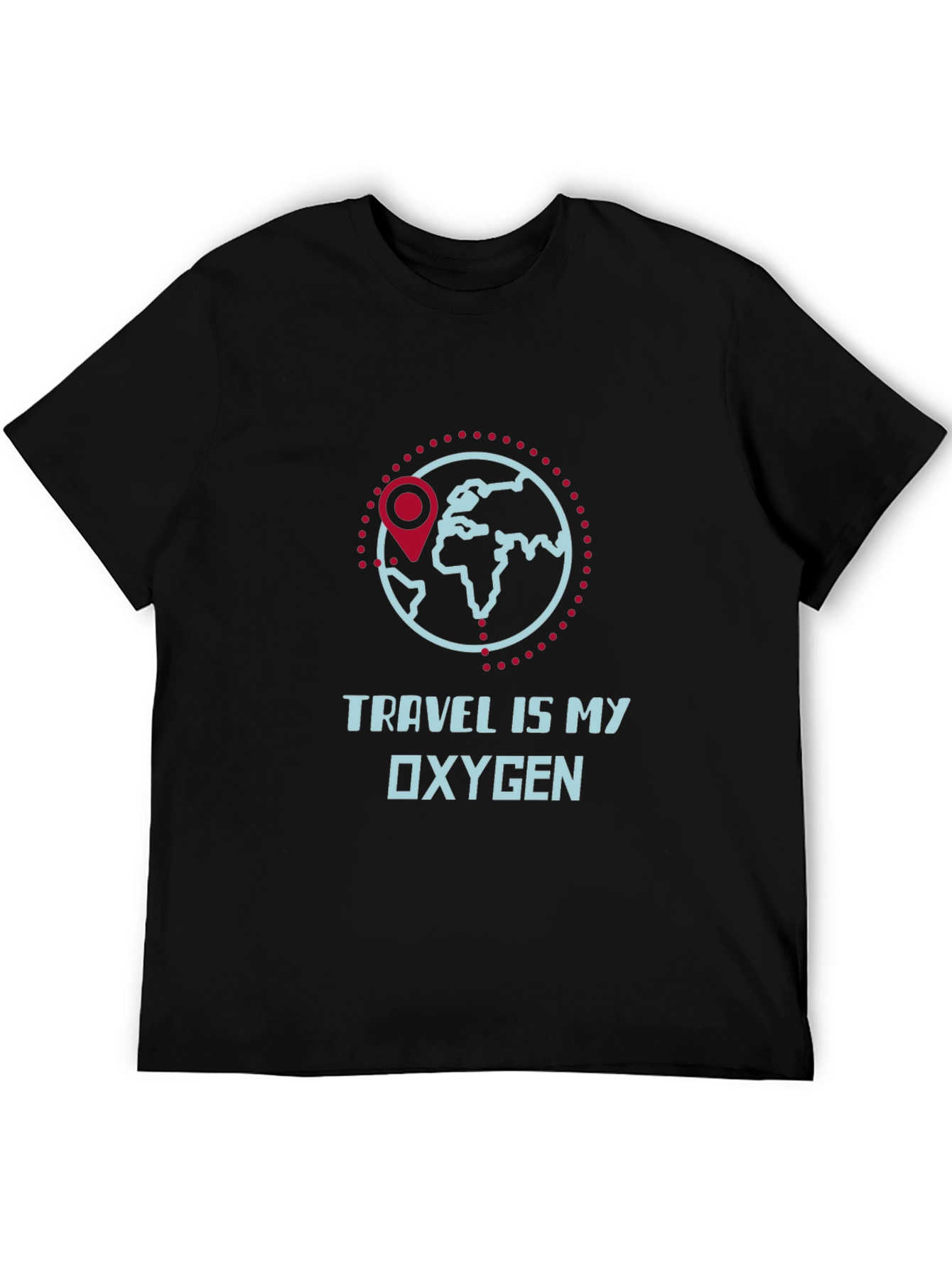 Travel Is My Oxygen Graphic Tee