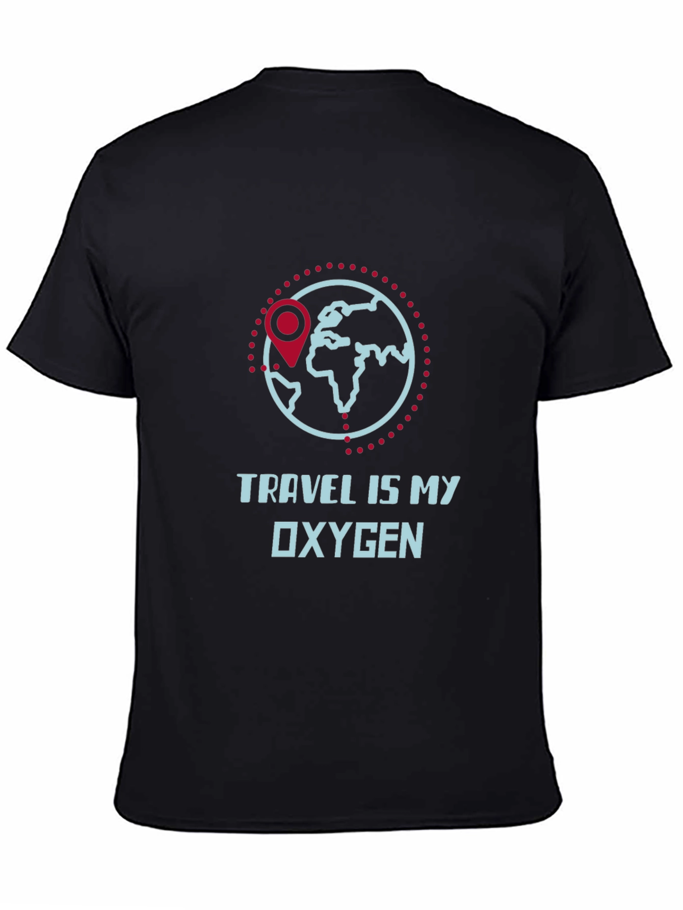 Travel Is My Oxygen Graphic Tee
