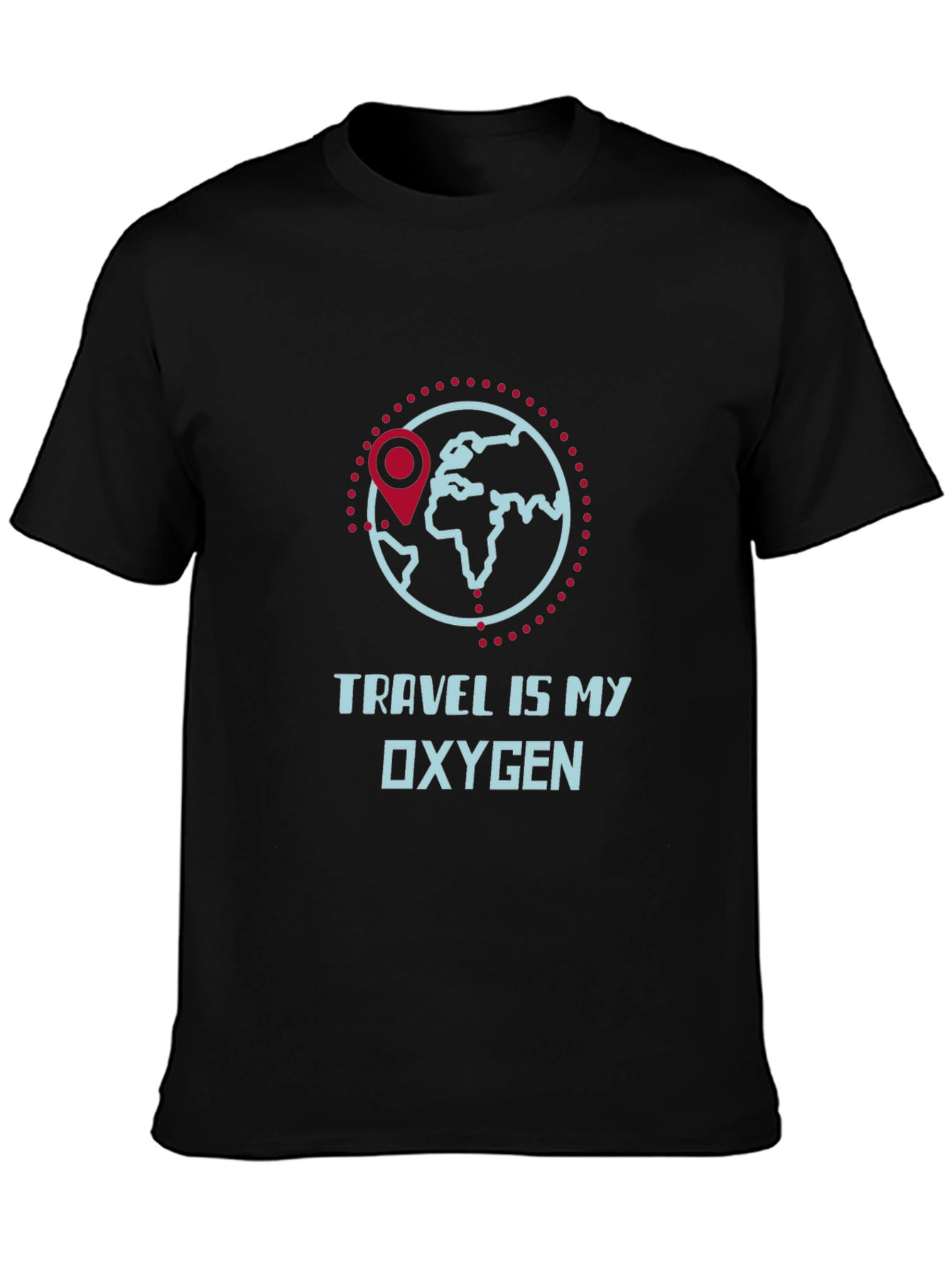 Travel Is My Oxygen Graphic Tee