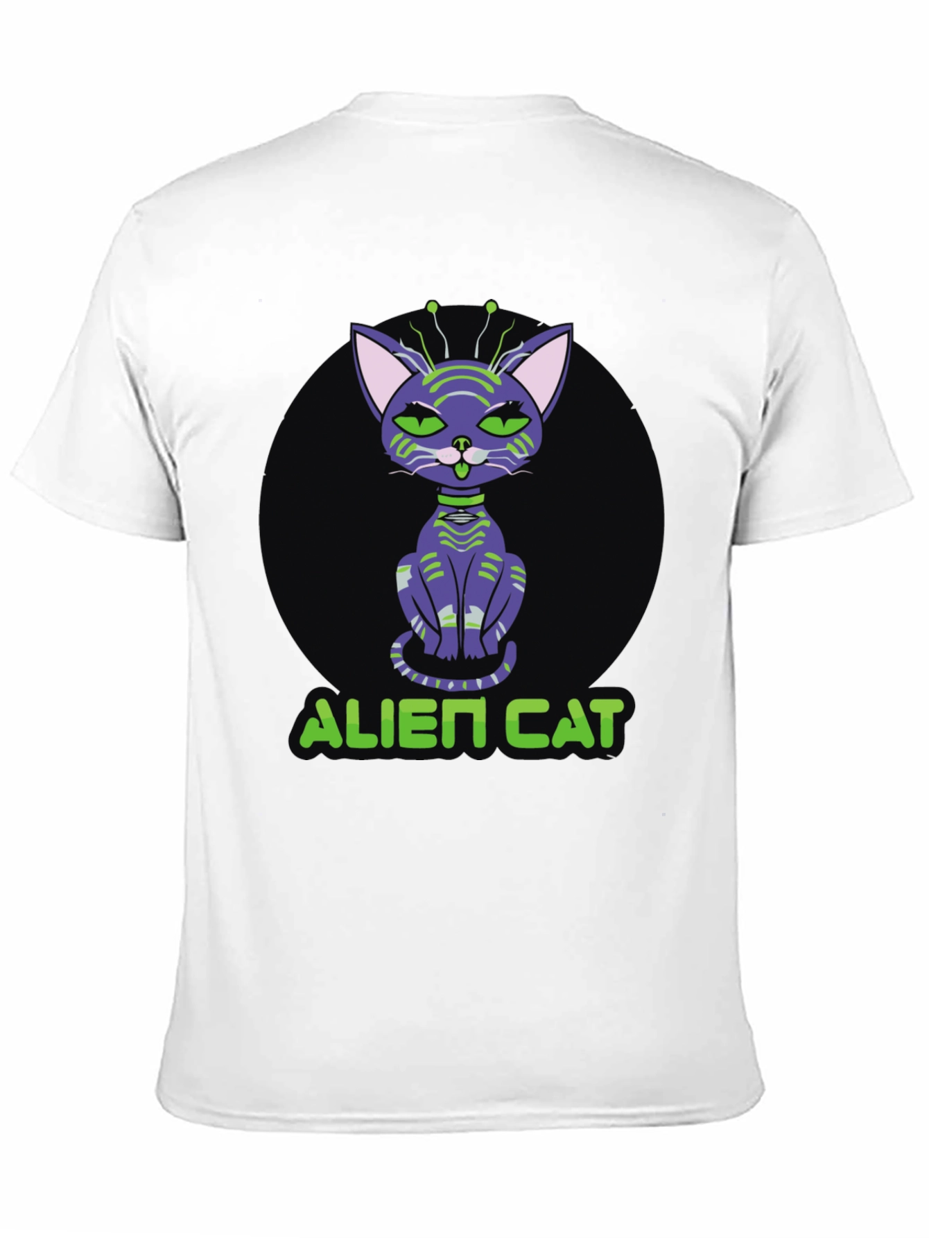 Alien Cat T-Shirt - Unique Graphic Tee
