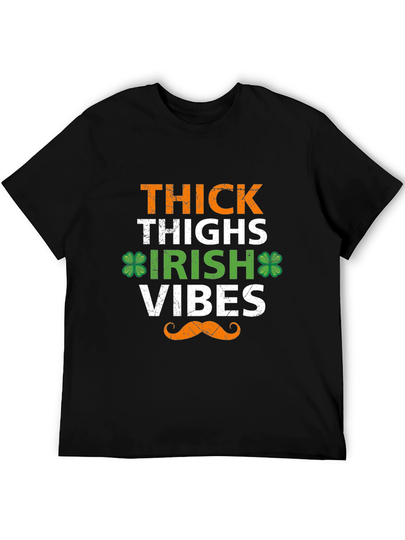 Thick Thighs Irish Vibes St. Patricks Day Tee