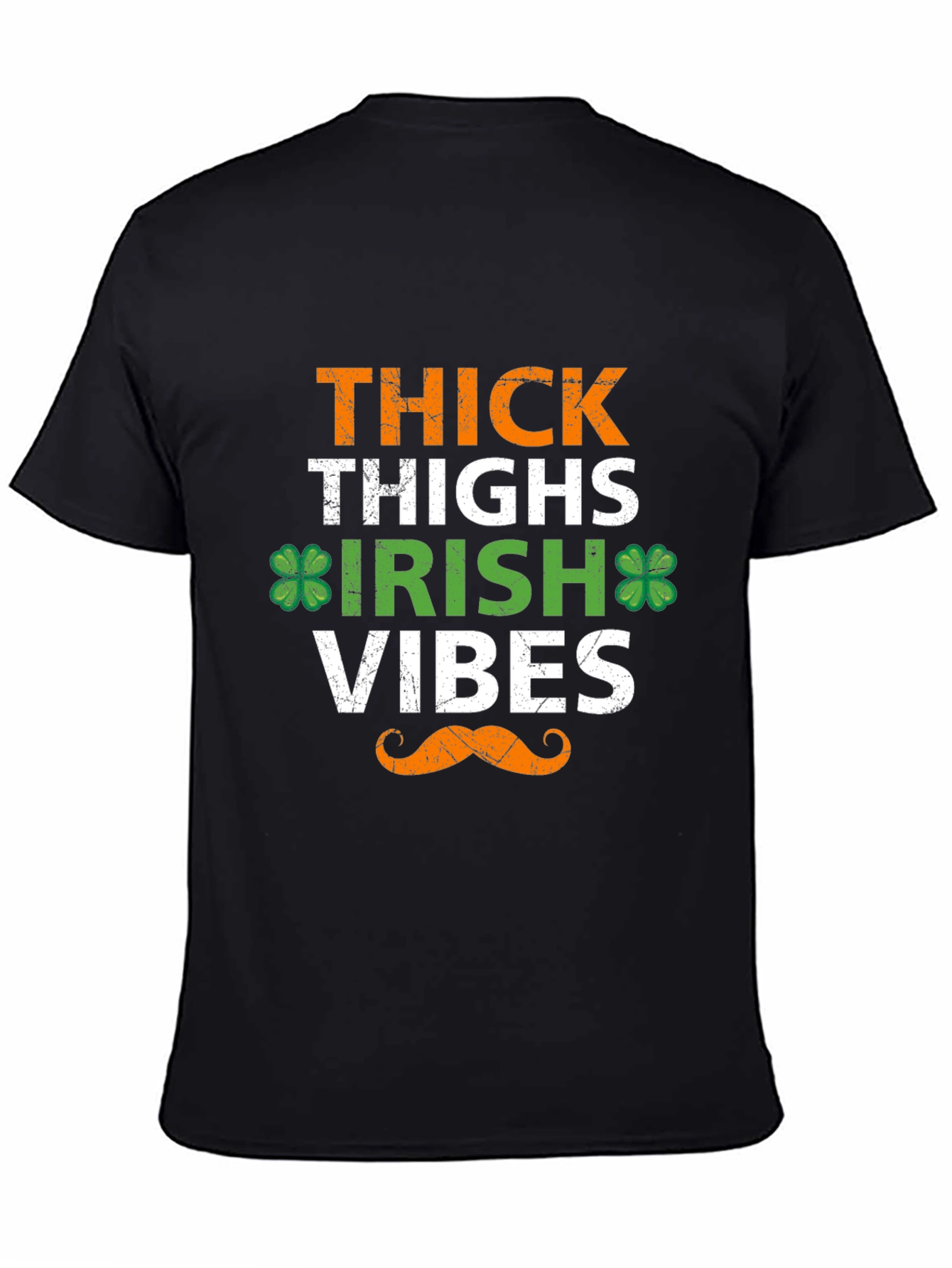 Thick Thighs Irish Vibes St. Patricks Day Tee