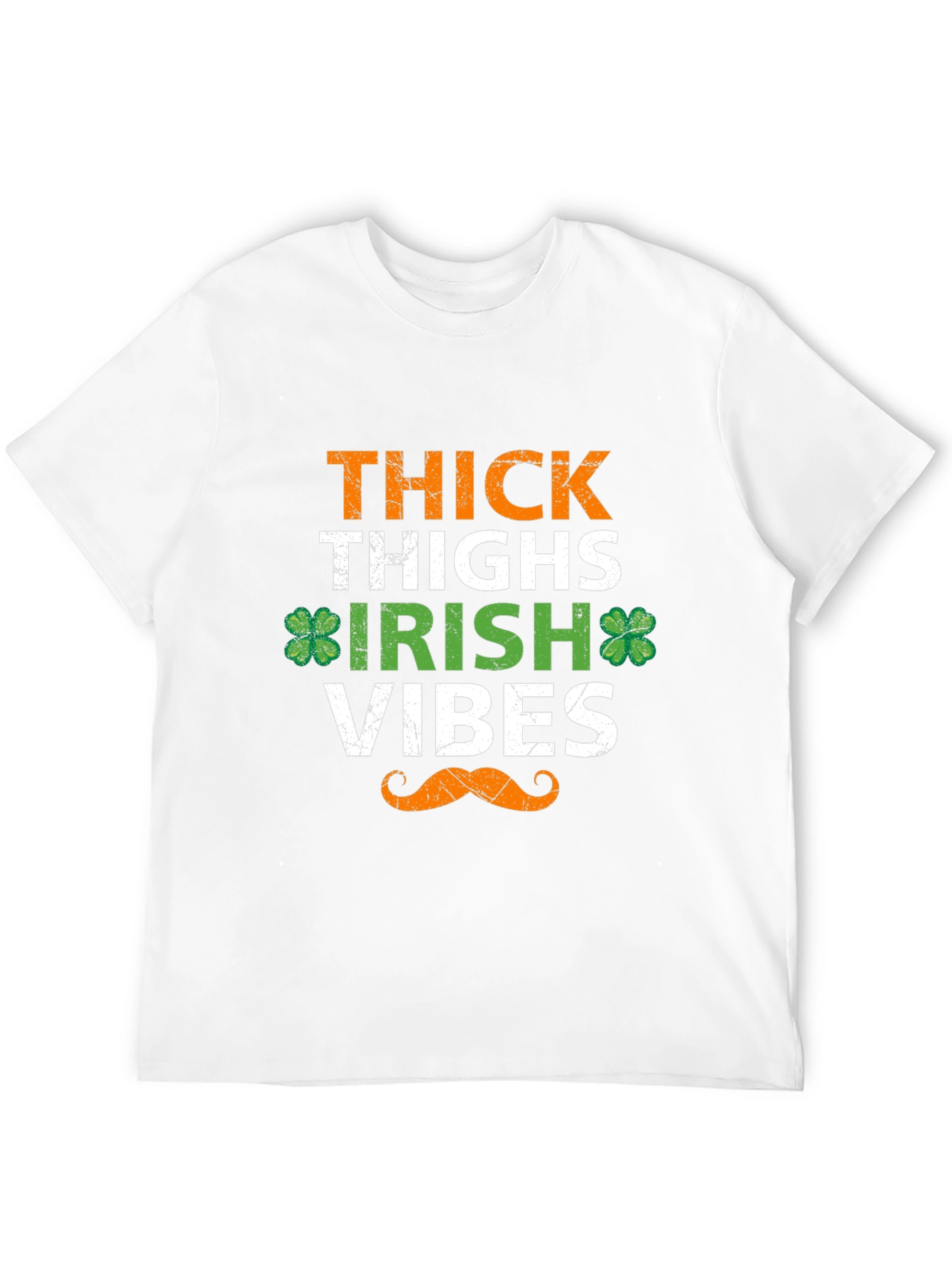 Thick Thighs Irish Vibes St. Patricks Day Tee