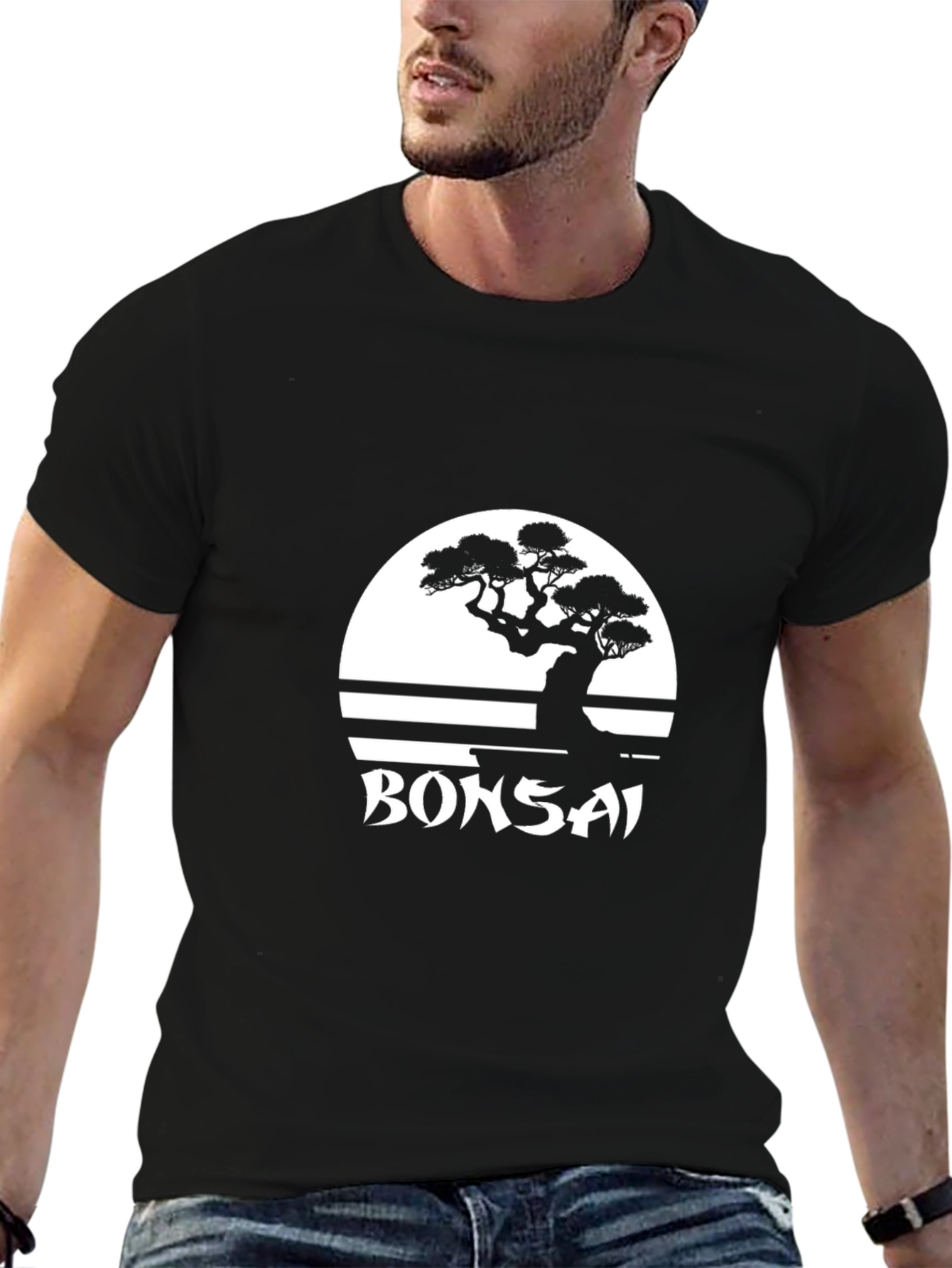 Bonsai Tree Graphic T-Shirt - Stylish & Comfortable