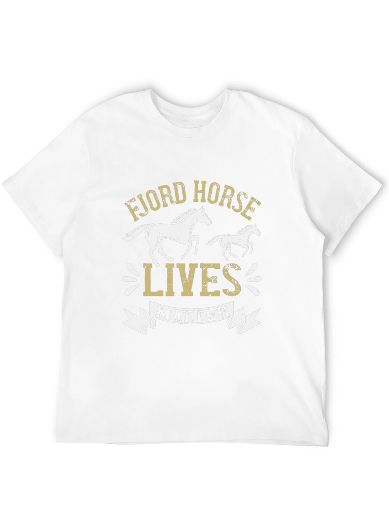 Fjord Horse Lives Matter Graphic T-Shirt