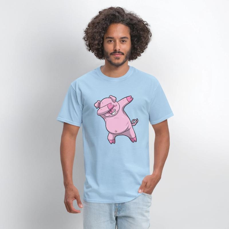 Dabbing Pig Shirt Dance Boys Dab Kids Dancing Gift