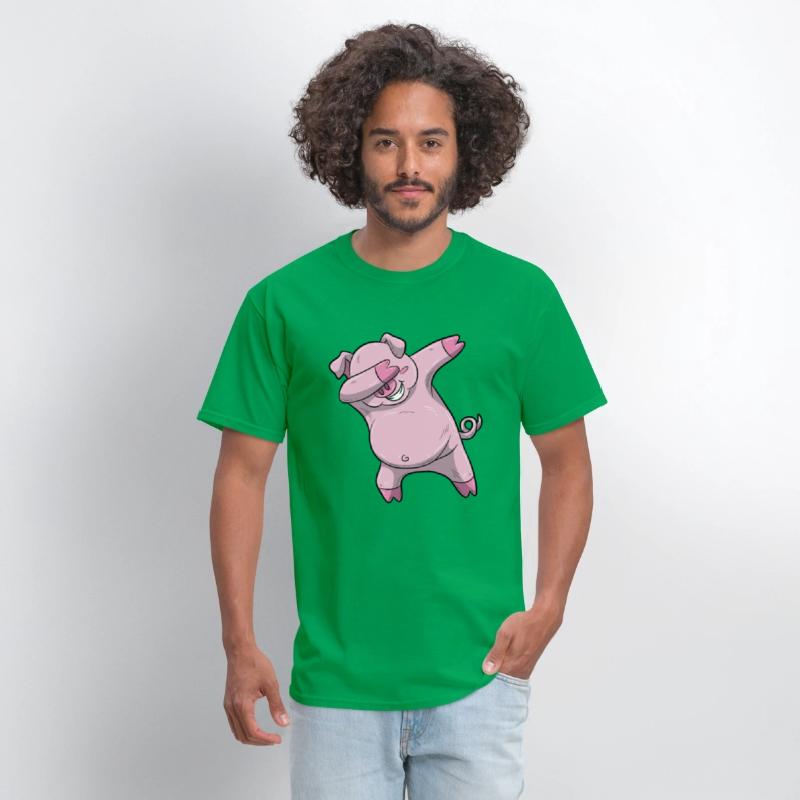 Dabbing Pig Shirt Dance Boys Dab Kids Dancing Gift