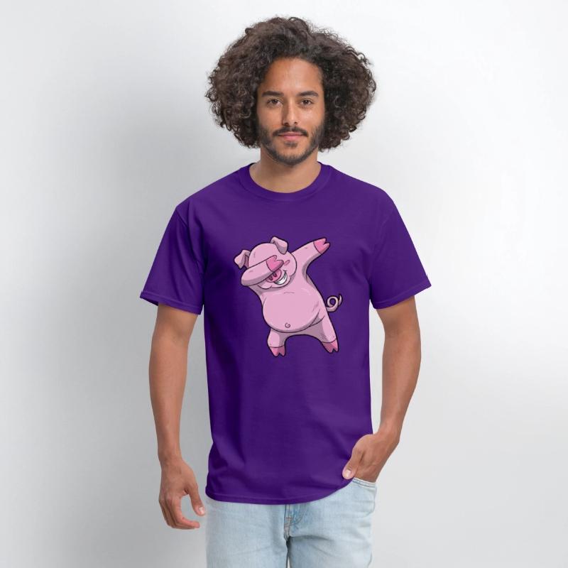 Dabbing Pig Shirt Dance Boys Dab Kids Dancing Gift