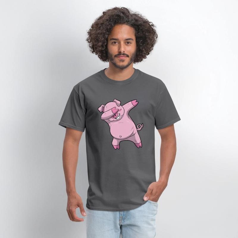 Dabbing Pig Shirt Dance Boys Dab Kids Dancing Gift