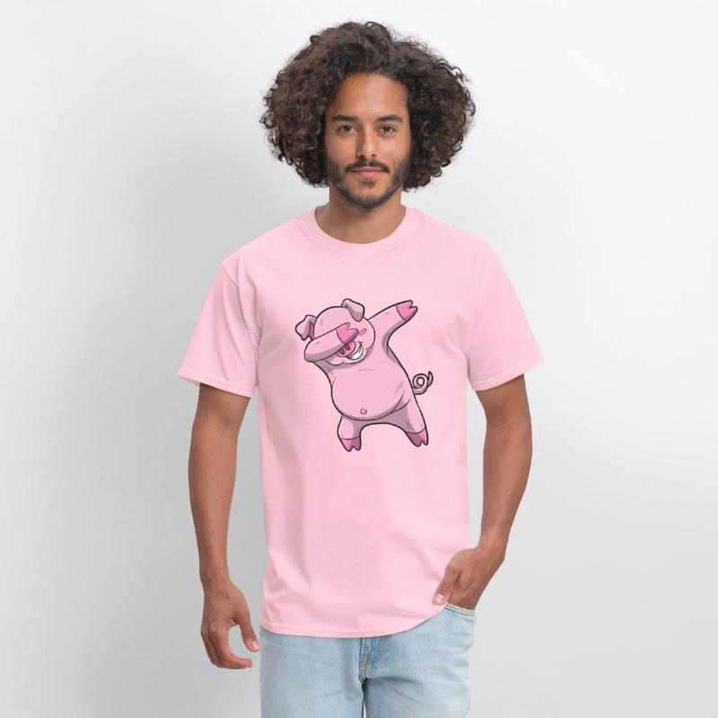 Dabbing Pig Shirt Dance Boys Dab Kids Dancing Gift