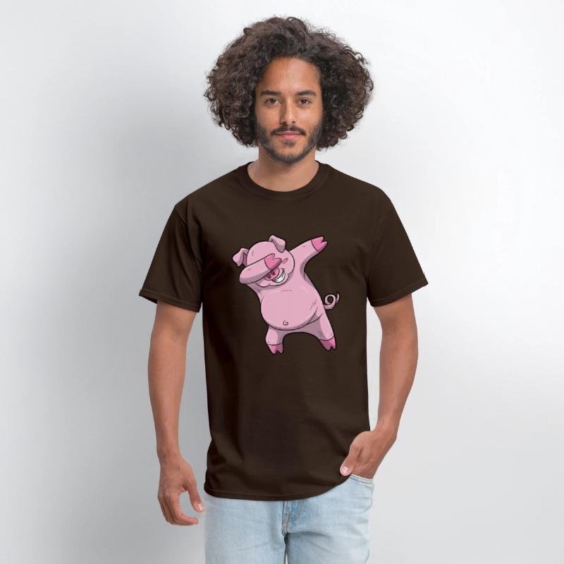 Dabbing Pig Shirt Dance Boys Dab Kids Dancing Gift