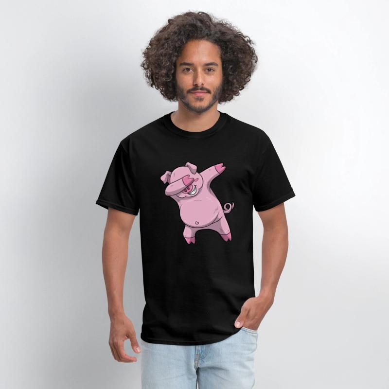 Dabbing Pig Shirt Dance Boys Dab Kids Dancing Gift