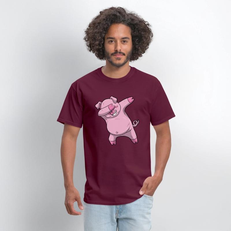 Dabbing Pig Shirt Dance Boys Dab Kids Dancing Gift