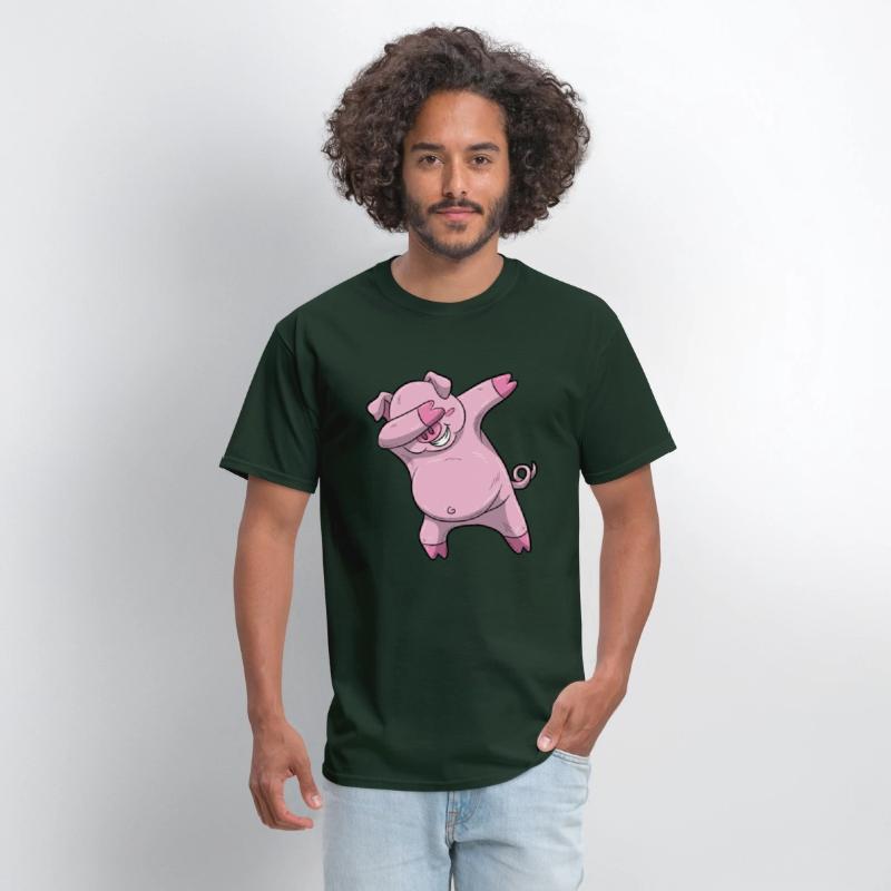 Dabbing Pig Shirt Dance Boys Dab Kids Dancing Gift