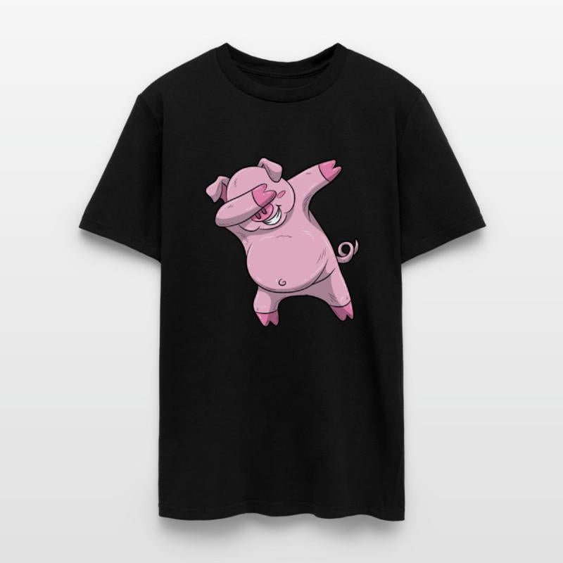 Dabbing Pig Shirt Dance Boys Dab Kids Dancing Gift