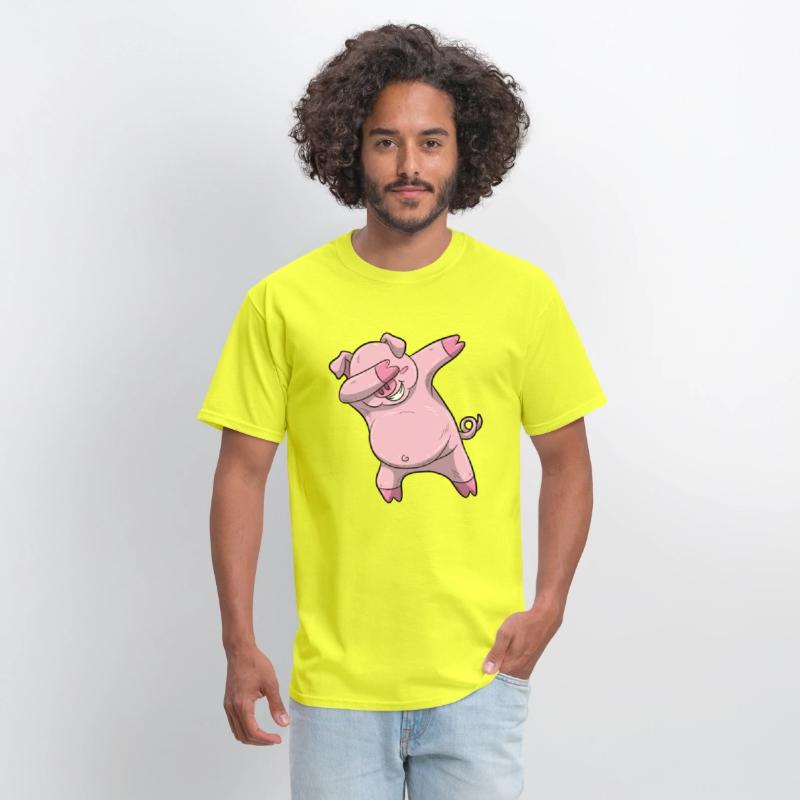 Dabbing Pig Shirt Dance Boys Dab Kids Dancing Gift