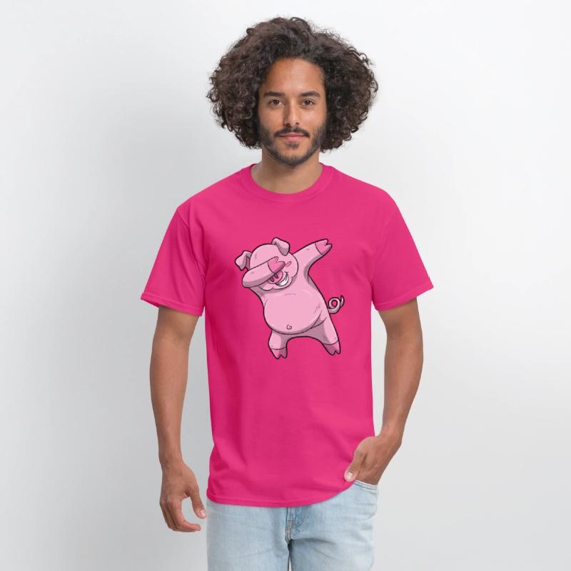 Dabbing Pig Shirt Dance Boys Dab Kids Dancing Gift