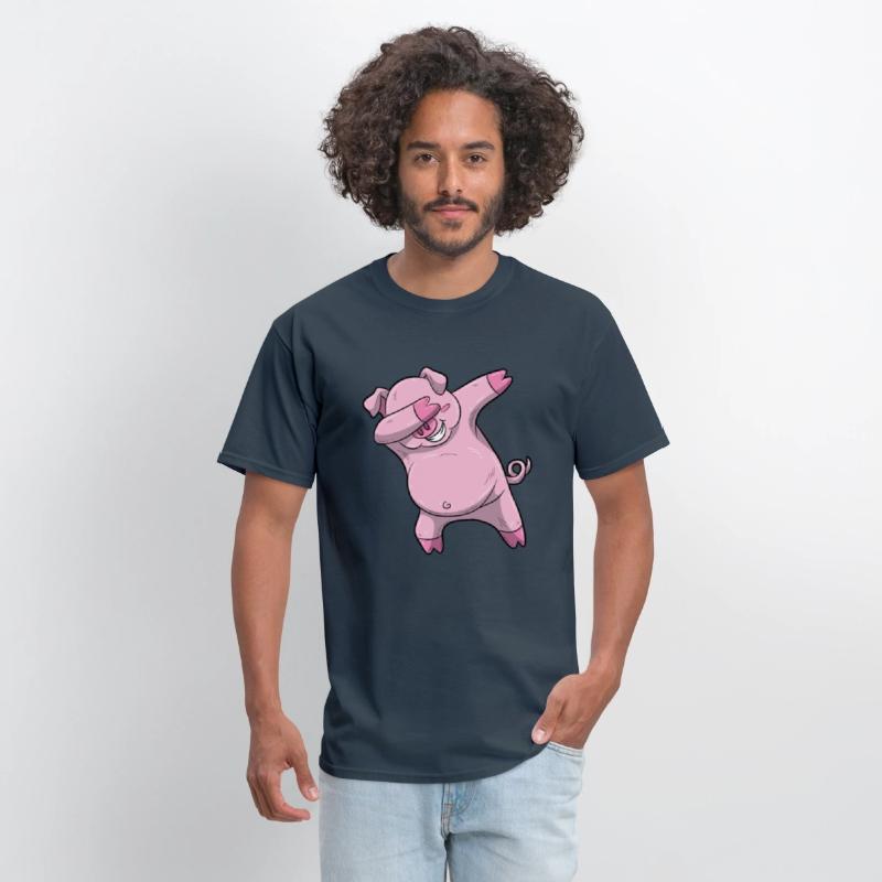 Dabbing Pig Shirt Dance Boys Dab Kids Dancing Gift