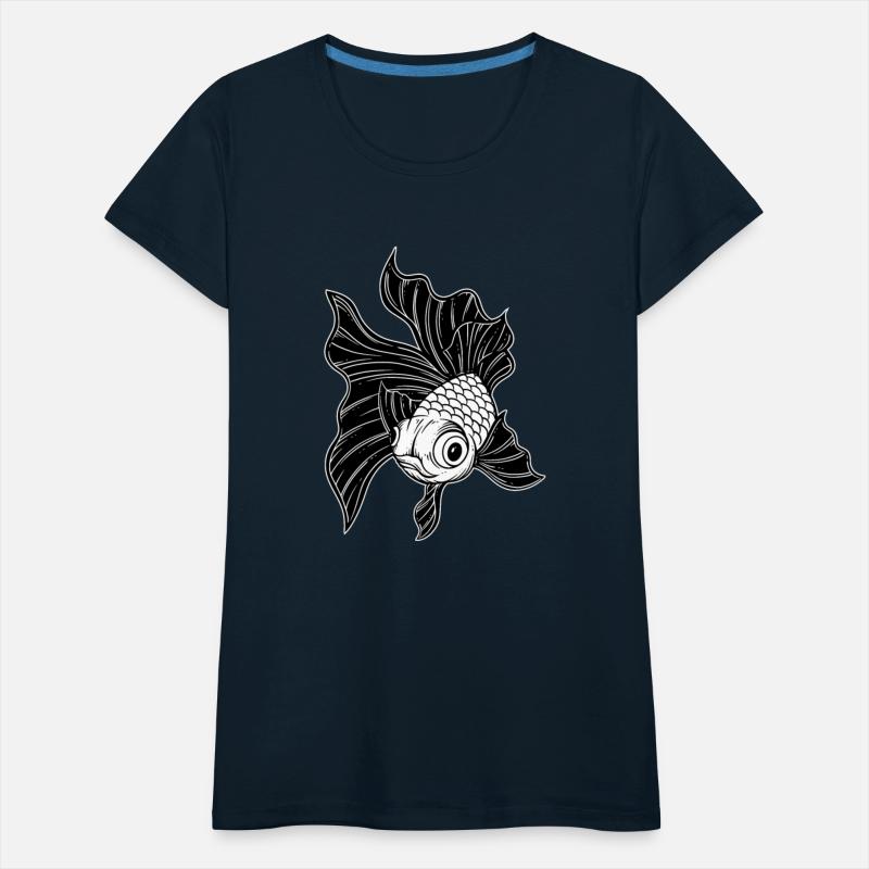 Dark Fish Japanese Artwork