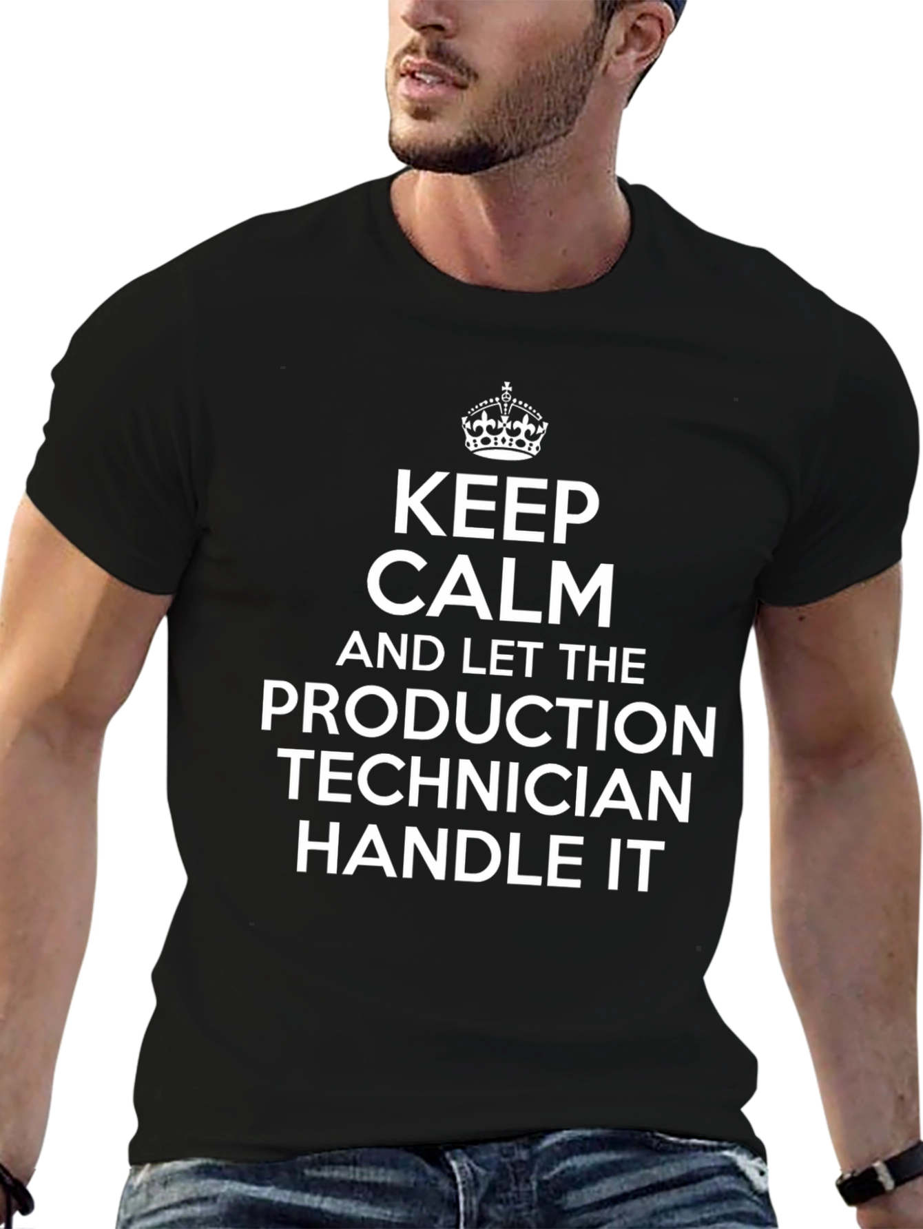 Keep Calm Production Technician T-Shirt